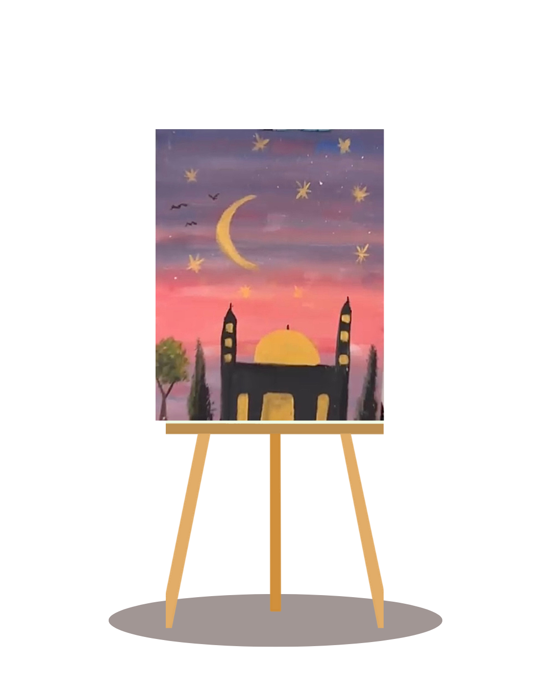 Private Ramadan painting party