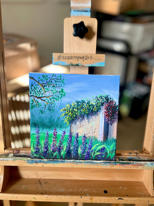 Spring Memory - Acrylic painting landscape