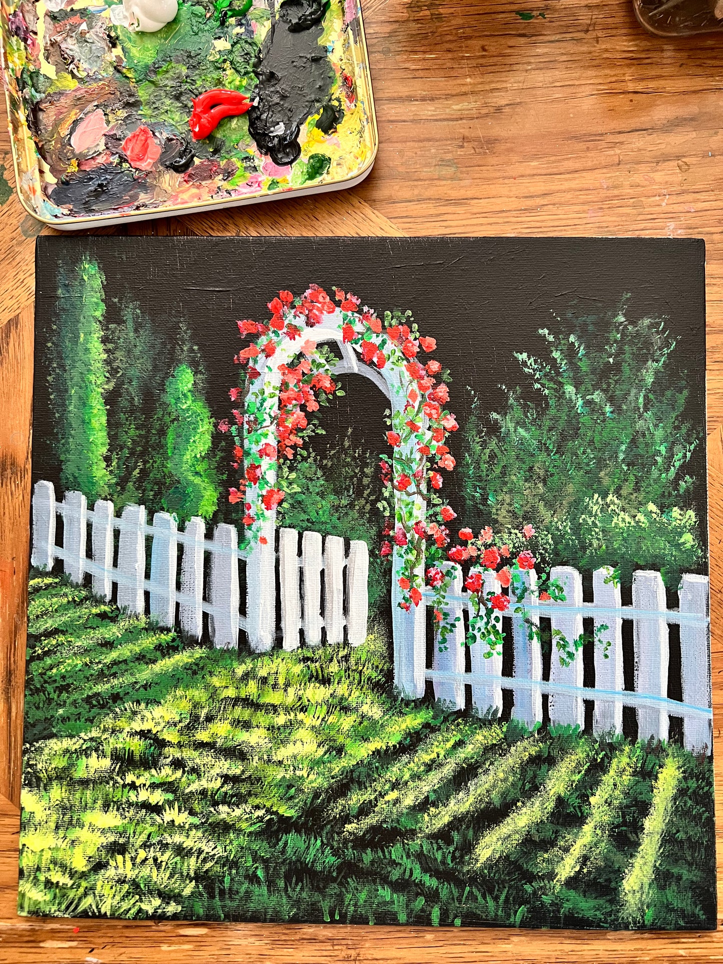 “The Gate” original painting